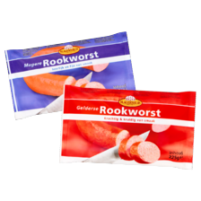 Slagershuis Gelderse- of magere rookworst